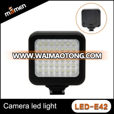 Wholesale Mini Camra LED Light LED Video Camera Light With 42 leds 5000-6000K 4.2V Easy Carry For Professional Video Accessories